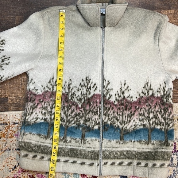 TEDDI Petite Vintage Southwester Ombre Nature Jacket Size Petite Medium - Picture 9 of 9